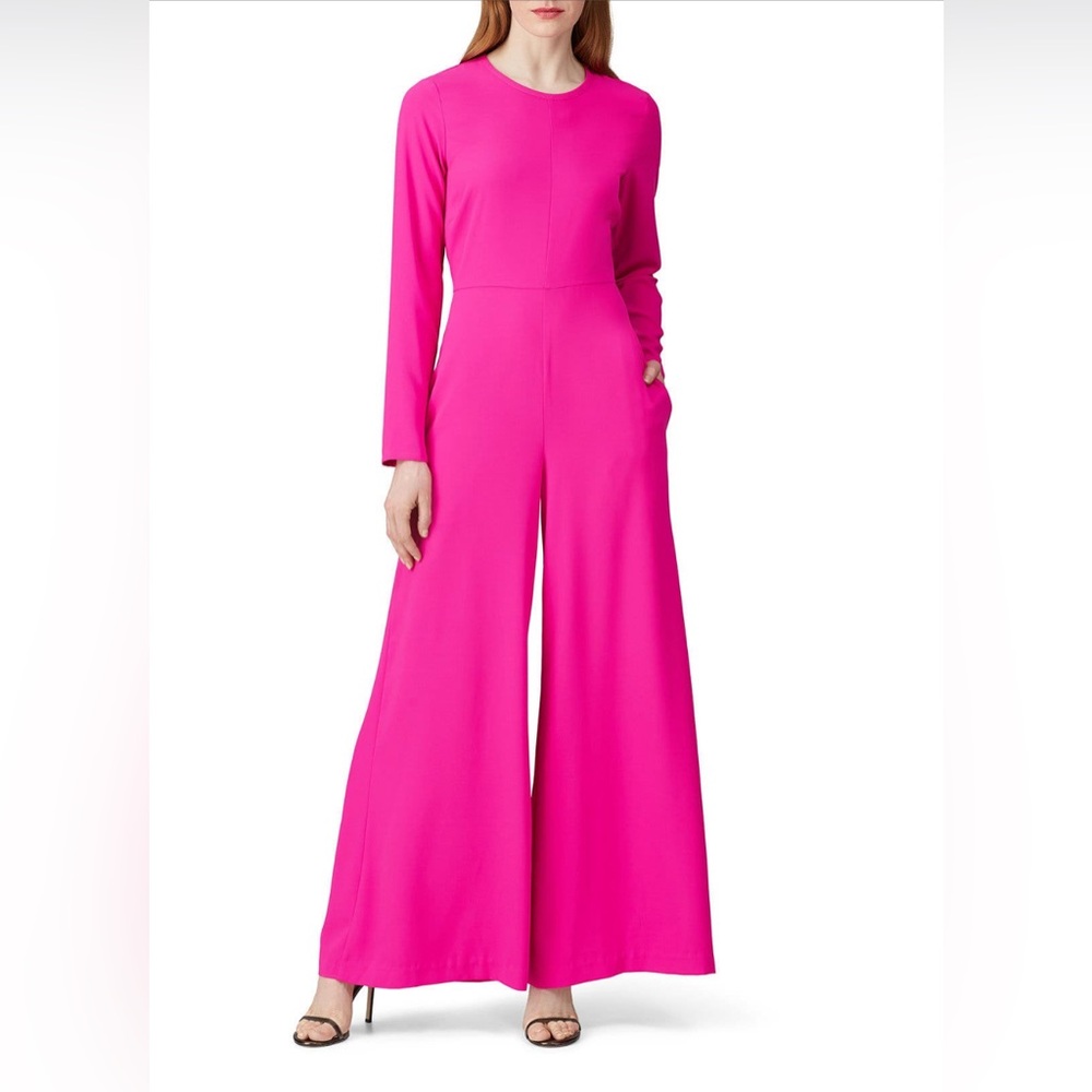 Adam Lippes Collection Magenta Jumpsuit